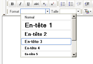 utiliser la balise h3